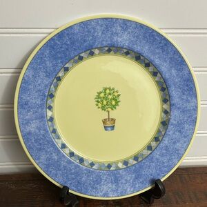 Royal Doulton Carmina salad plate lemon tree 9"